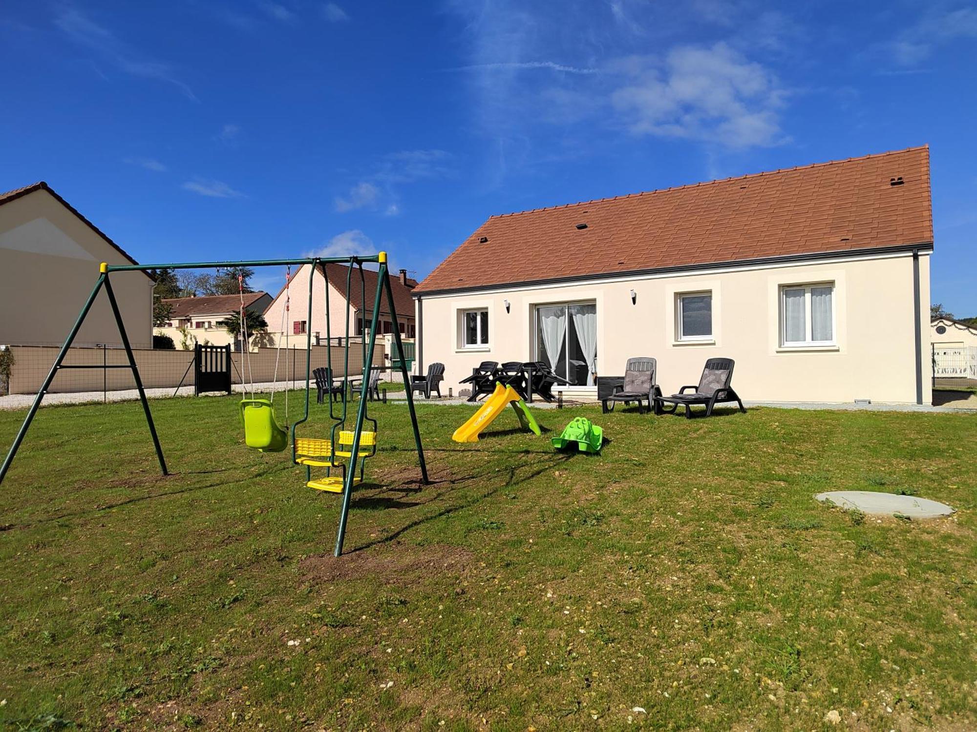Maison A La Campagne Villiers-sur-Tholon Exteriör bild